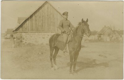 Karys ant žirgo, 1915 m.