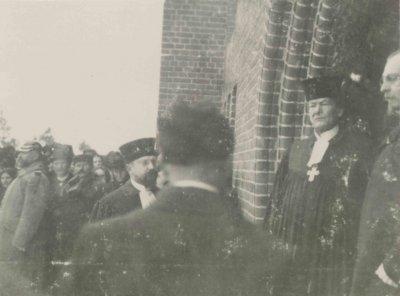 Vanagų evangelikų liuteronų bažnyčios įšventinimo iškilmės 1909 m. vasario 21 d. – rakto perdavimas