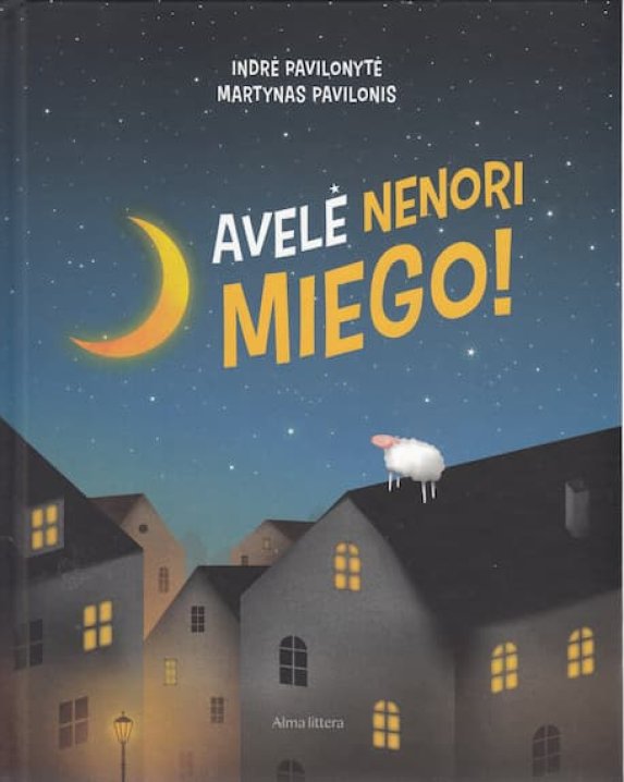 Avelė nenori miego 
