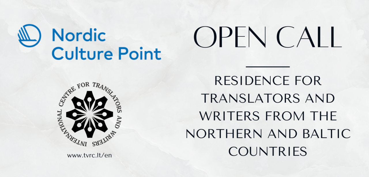 Open Call for Baltic and Nordic translators and writers