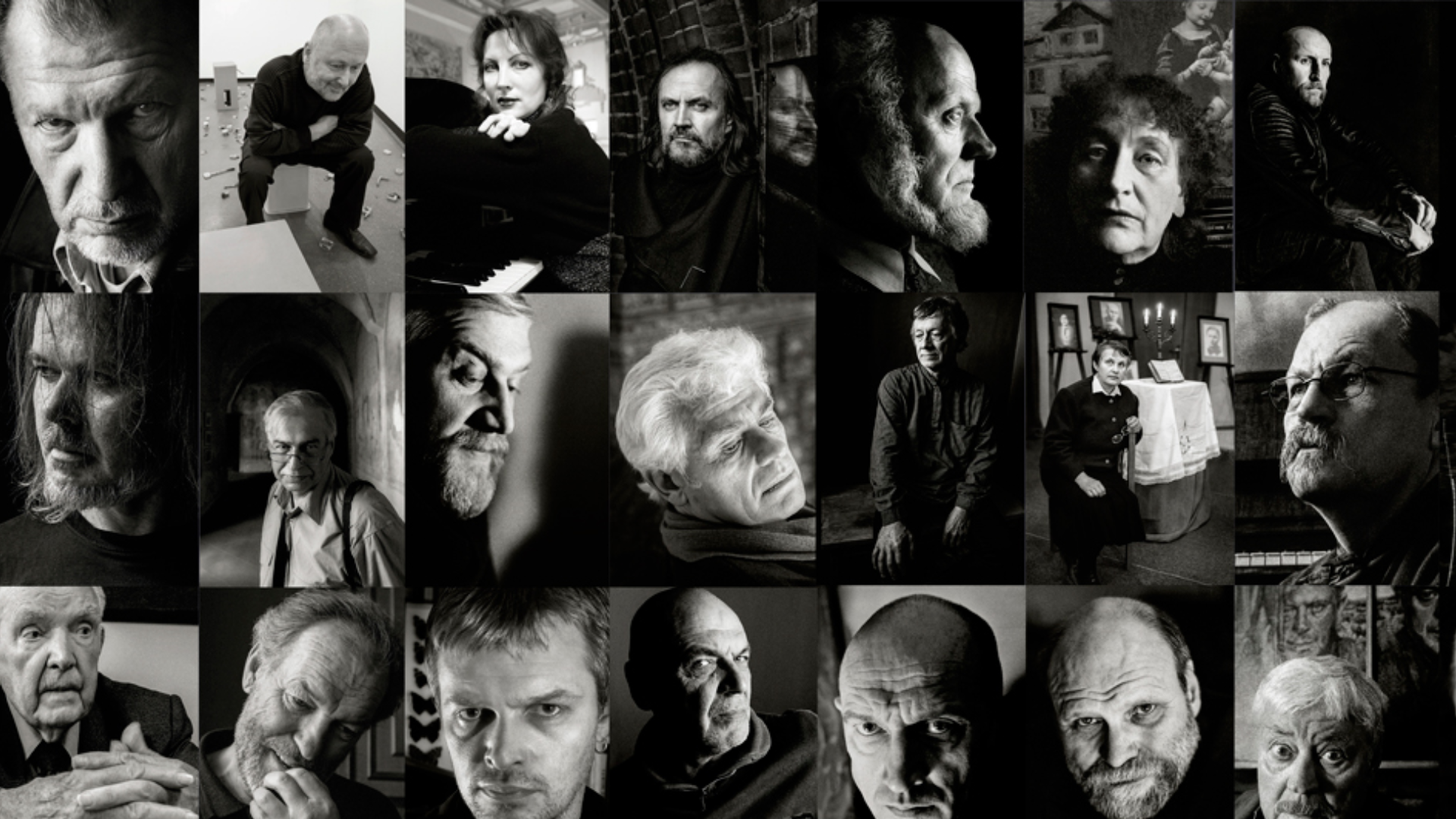 Klaipėdoje atidaroma unikali fotomenininko Algimanto Aleksandravičiaus portretų paroda „Žmonės,...