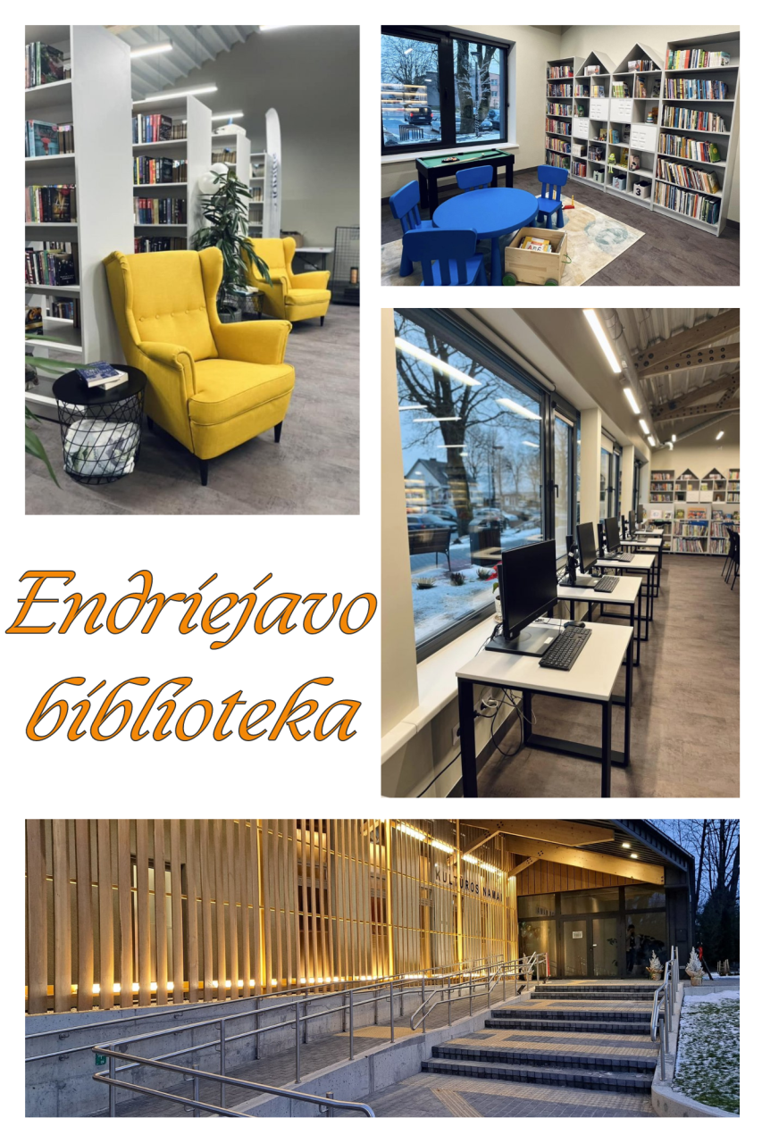 Klaipėdos rajono Endriejavo biblioteka